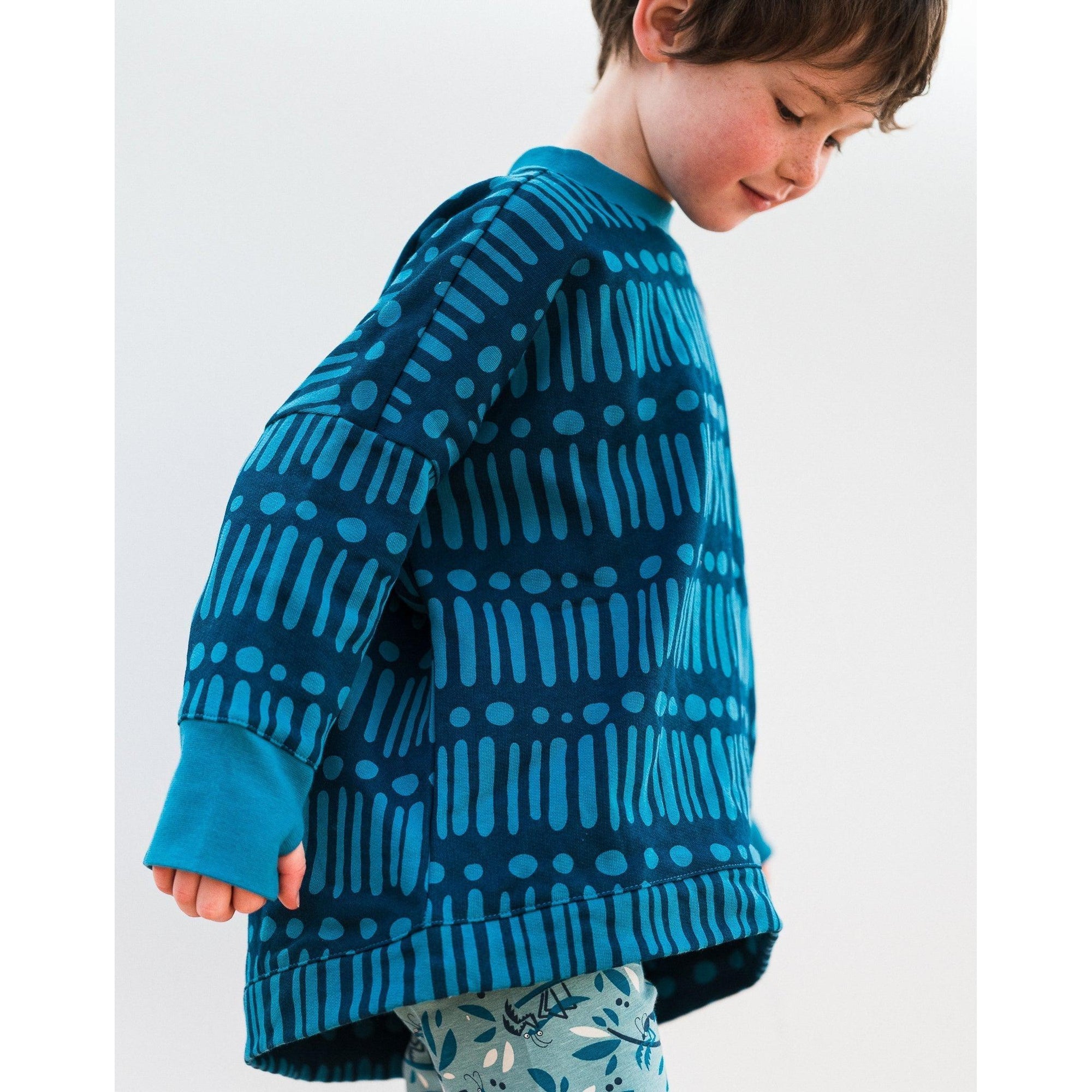 Merle - Stag Beetle Box Sweater