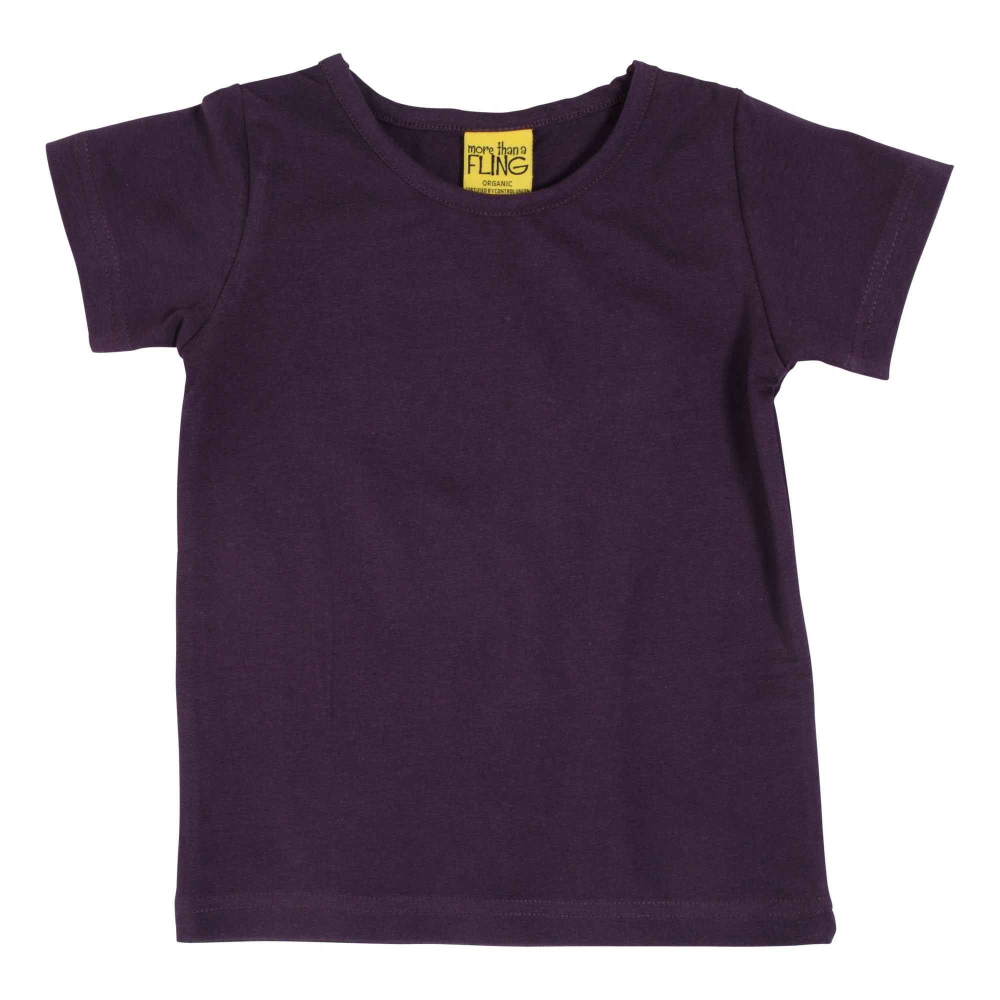 More Than A FLING - Sweet Grape Short Sleeved Top (1-2 Years)
