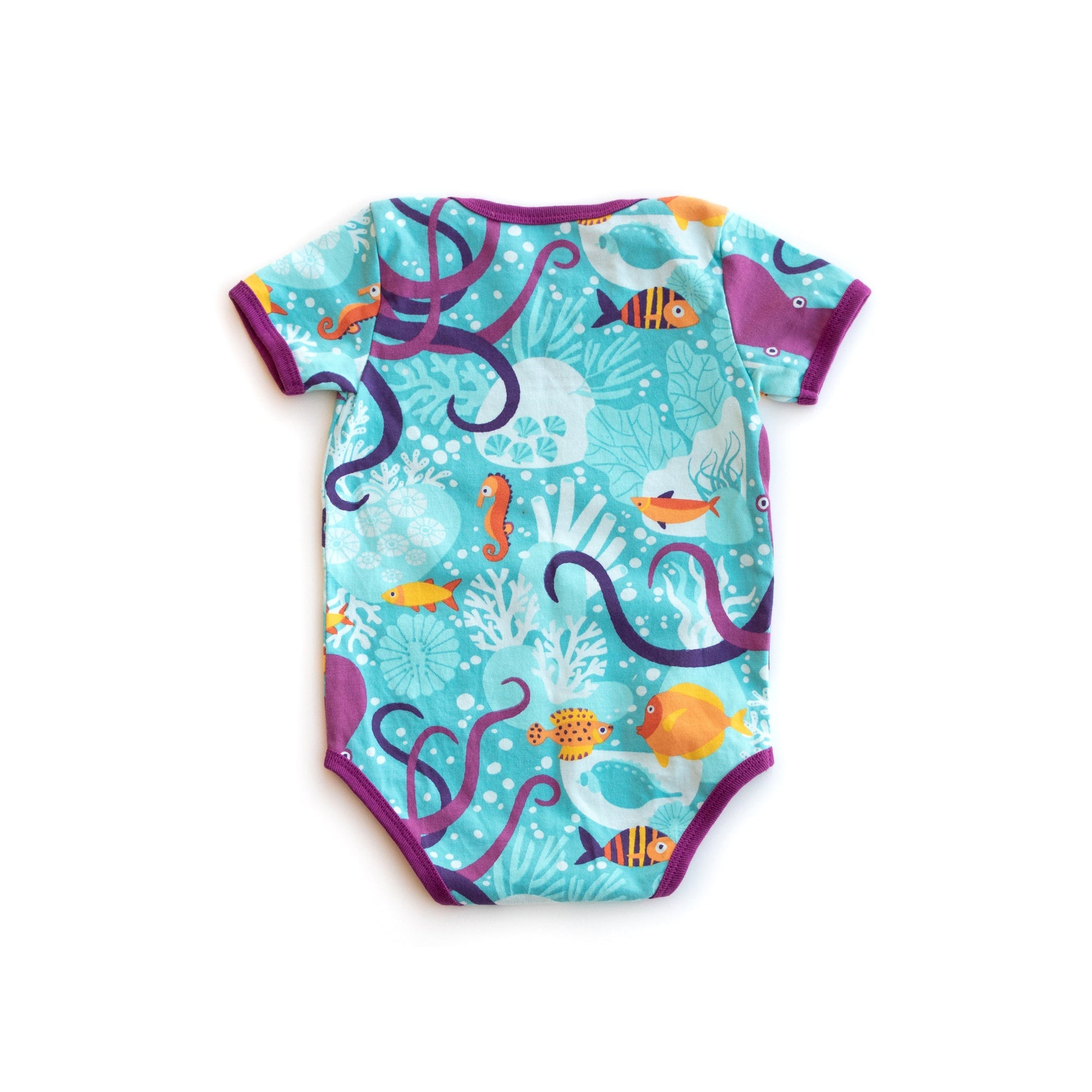 Merle - Under the Sea Short Sleeved Body Top