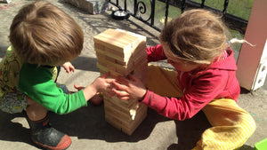 DIY Outdoor Tumbling Blocks