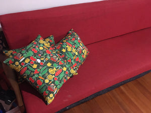 Making do, and cushions, at home