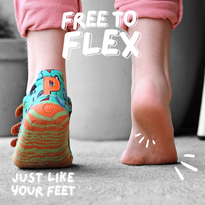 PaperKrane flexible shoes leave your feet free to flex