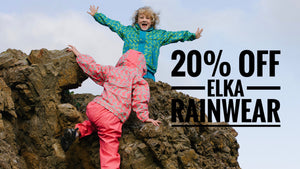 20% off Kids Elka Rainwear