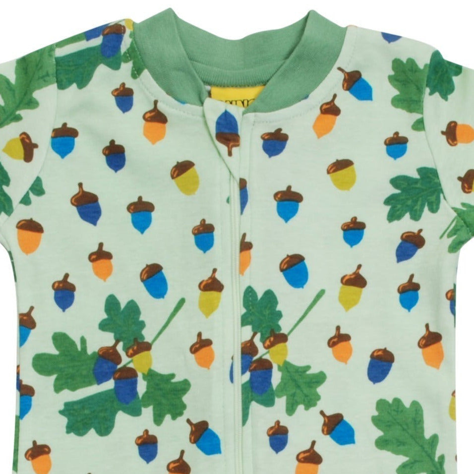 DUNS Sweden - Acorn Zip Suit (Pastel Green)