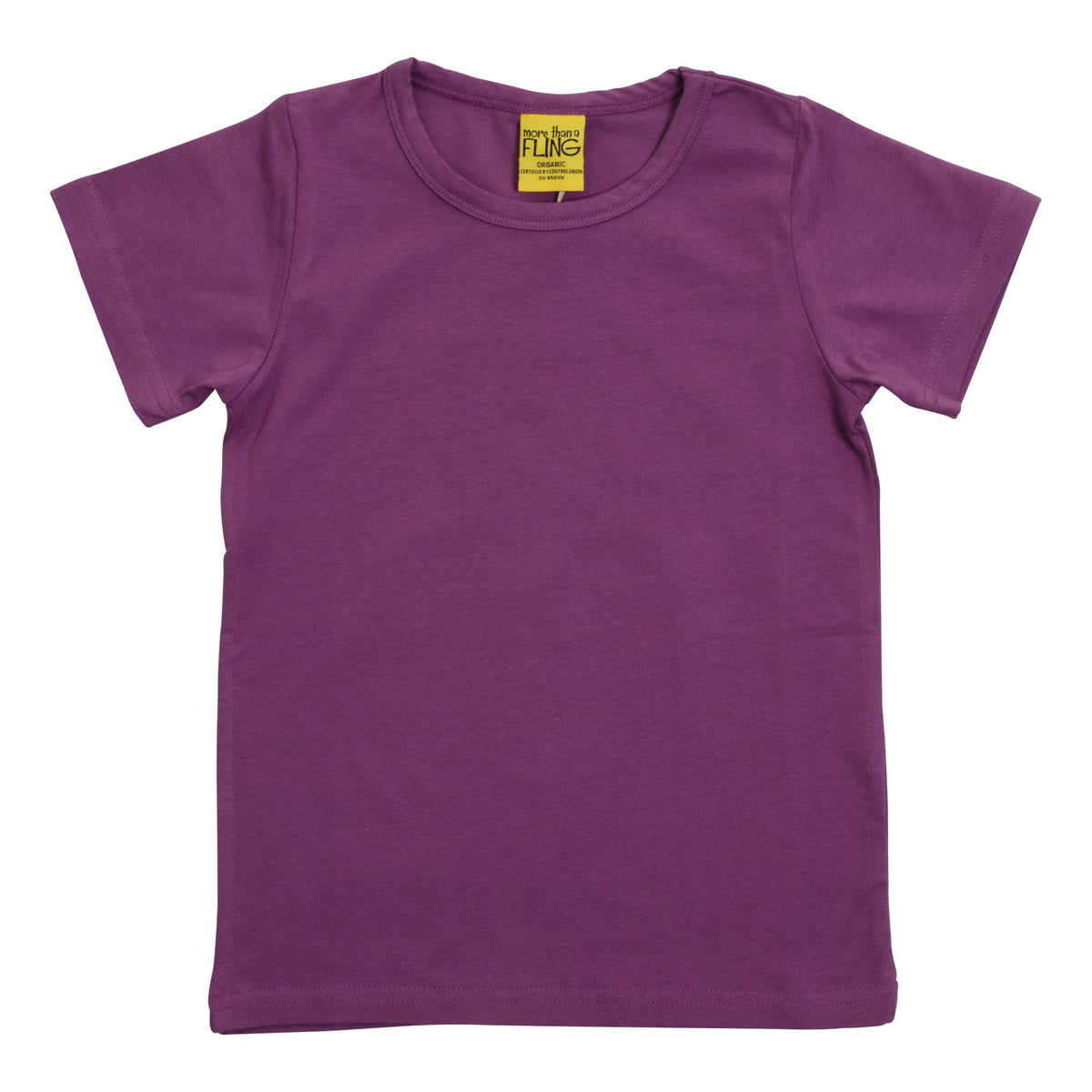 More Than A FLING - Amethyst Orchid Short Sleeved Top