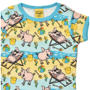 DUNS Sweden - Beach Pig Short Sleeved Top
