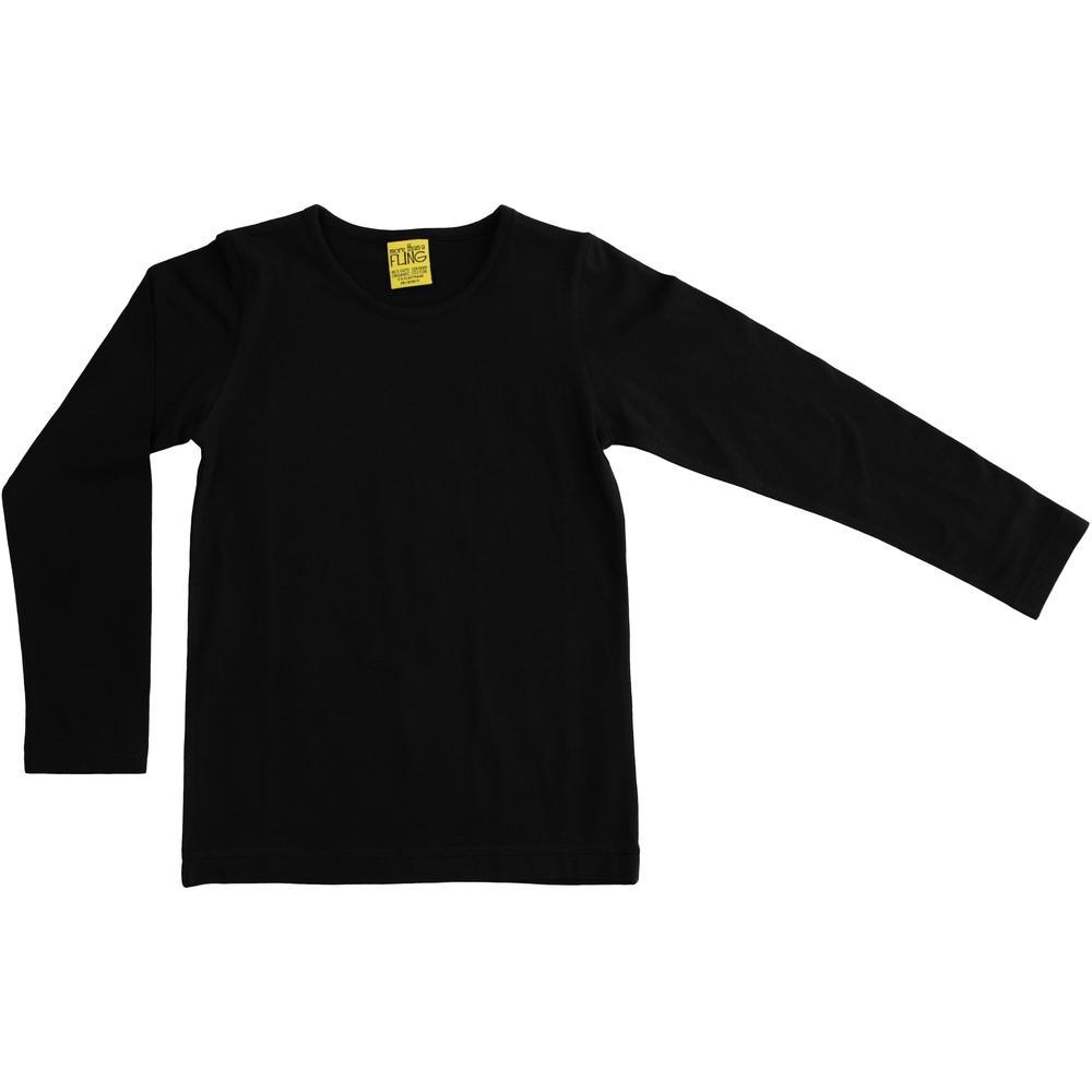 More than a Fling - Black Long Sleeved Top