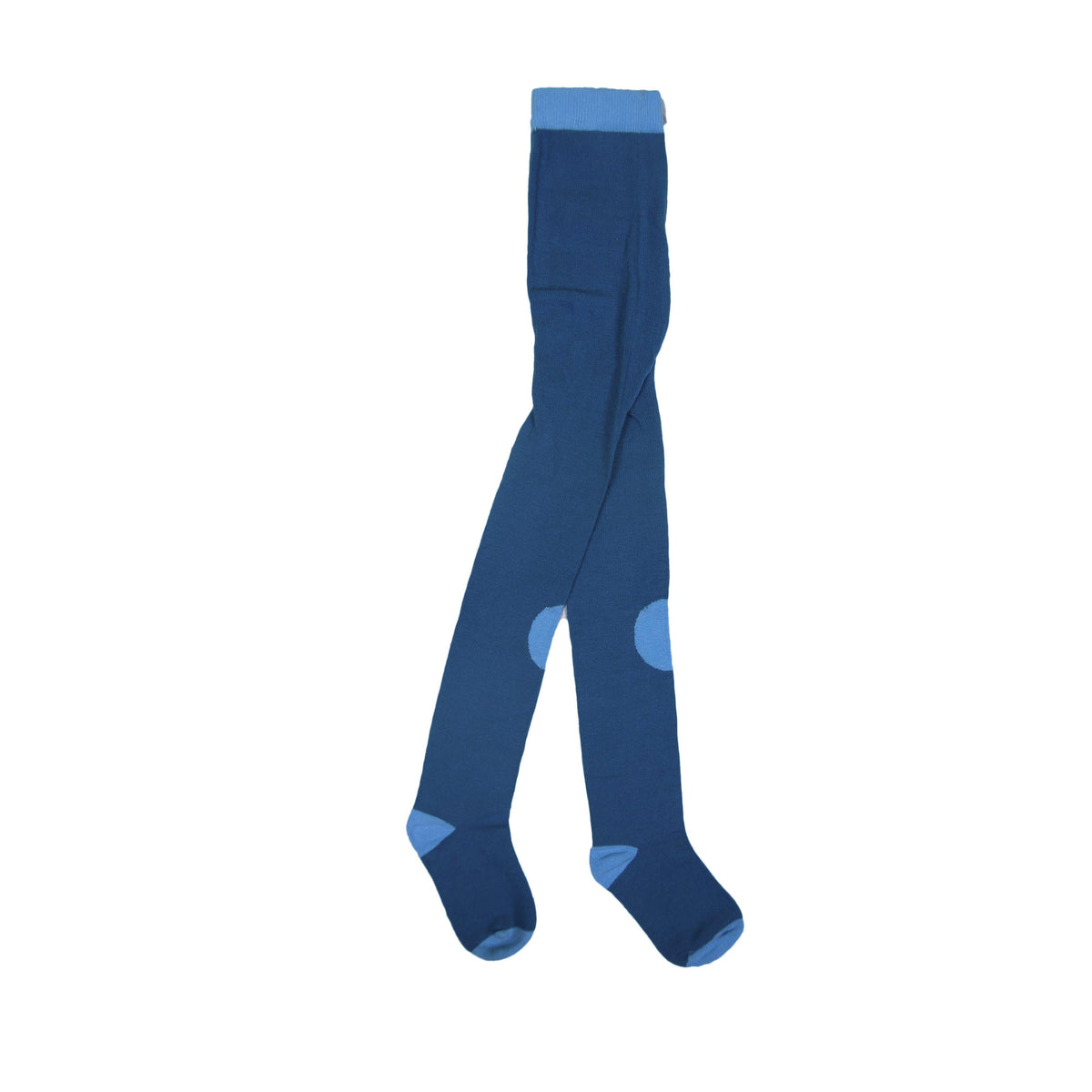 Moromini - Blue/Dark Blue Tights (6-9 Months)