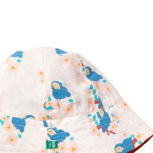 Little Green Radicals - Bluebirds Reversible Sunhat