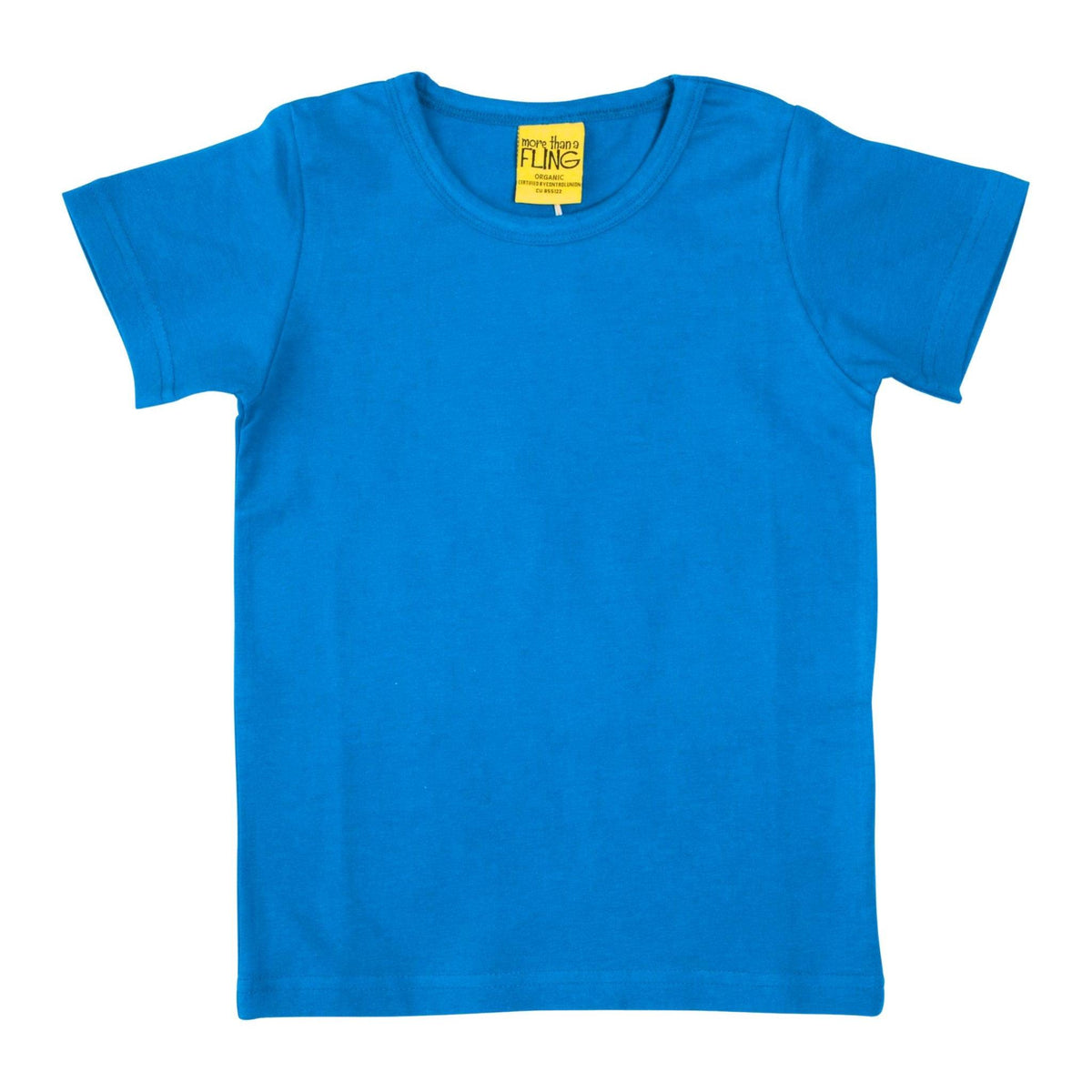 More Than A FLING - Brilliant Blue Short Sleeved Top