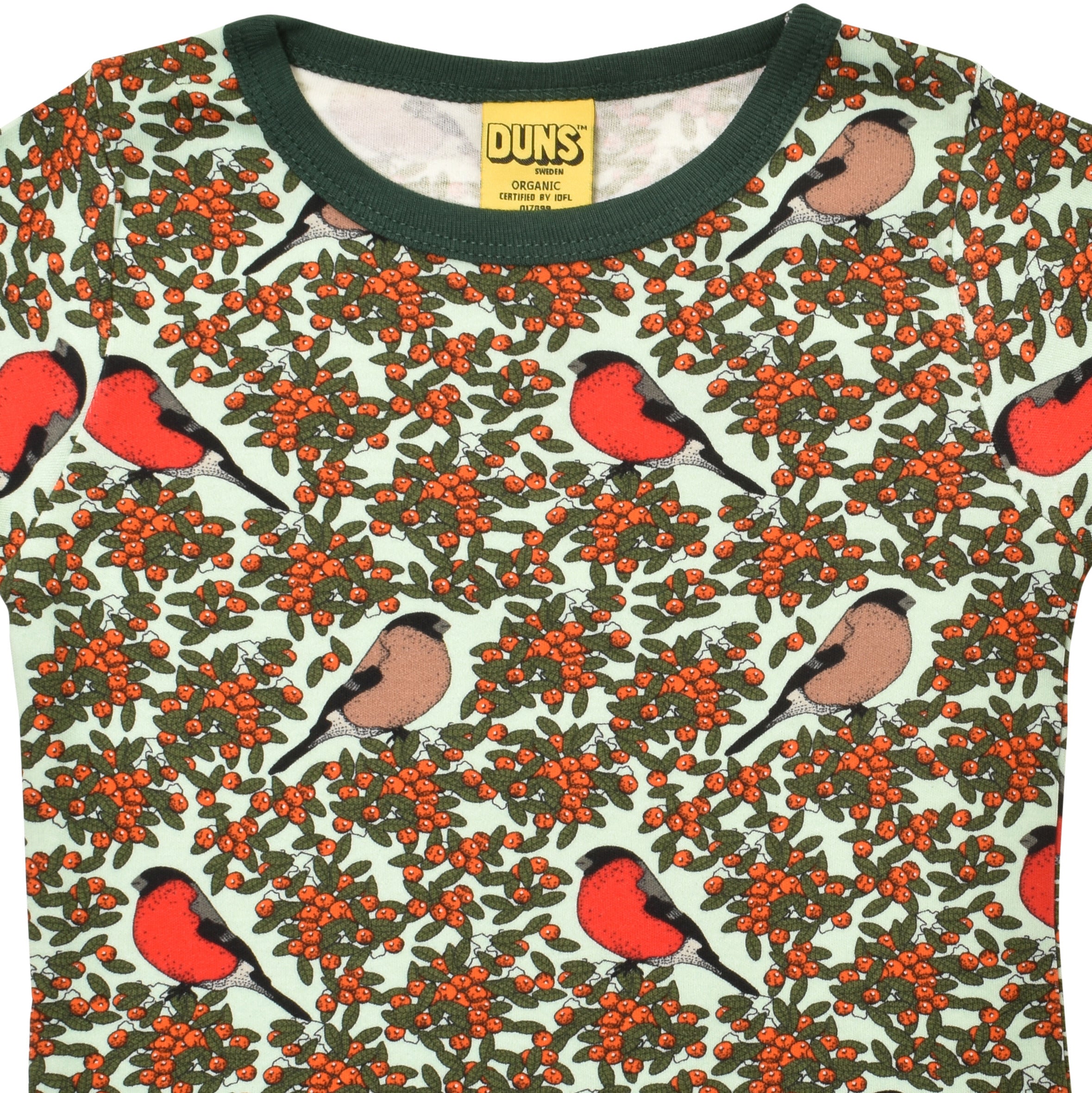 DUNS Sweden - Bullfinch Honeydew Blue Long Sleeved Top