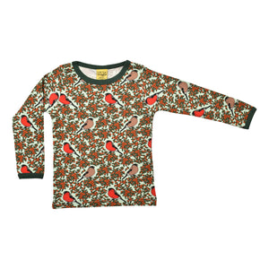 DUNS Sweden - Bullfinch Honeydew Blue Long Sleeved Top