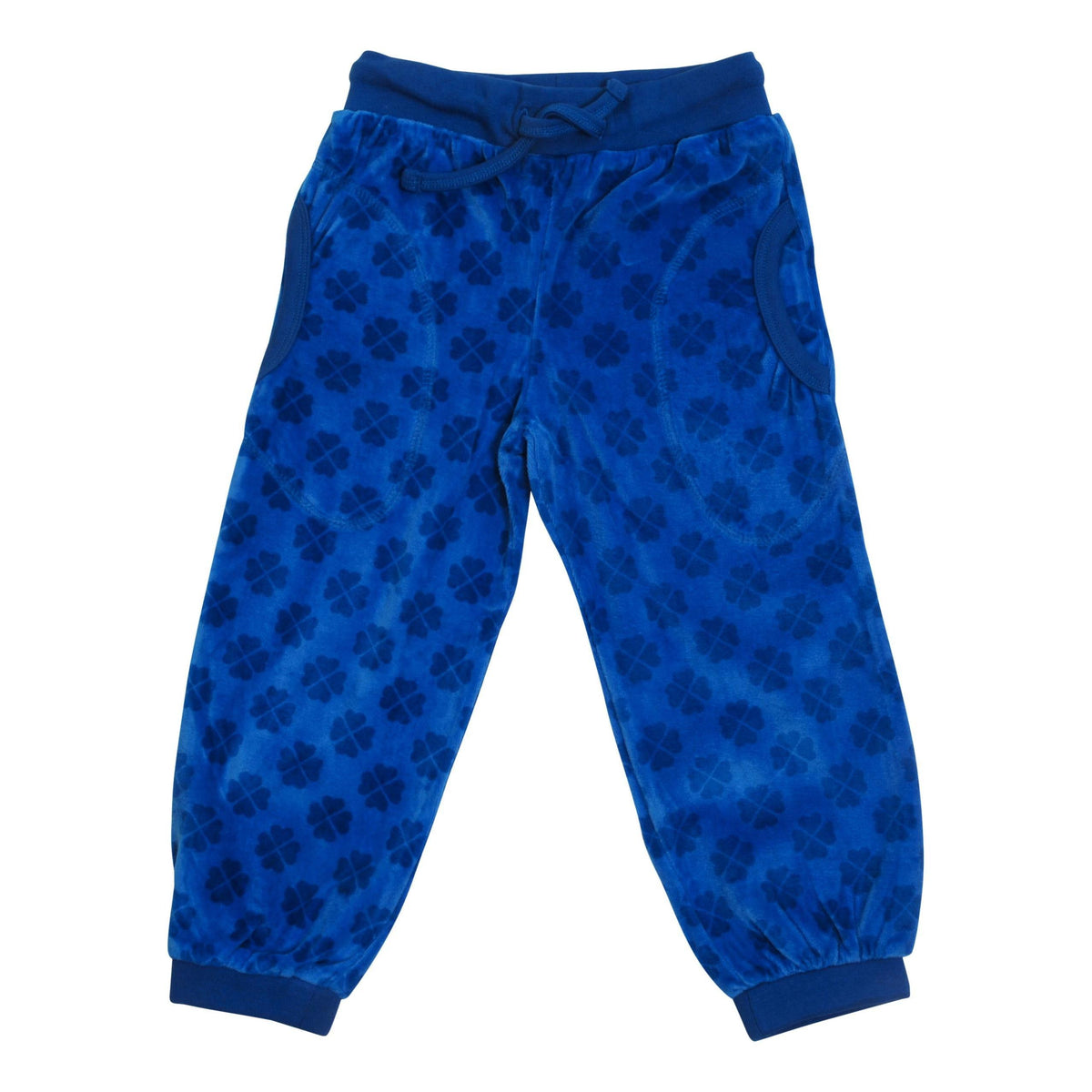 DUNS Sweden - Clover Blue Velour Trousers