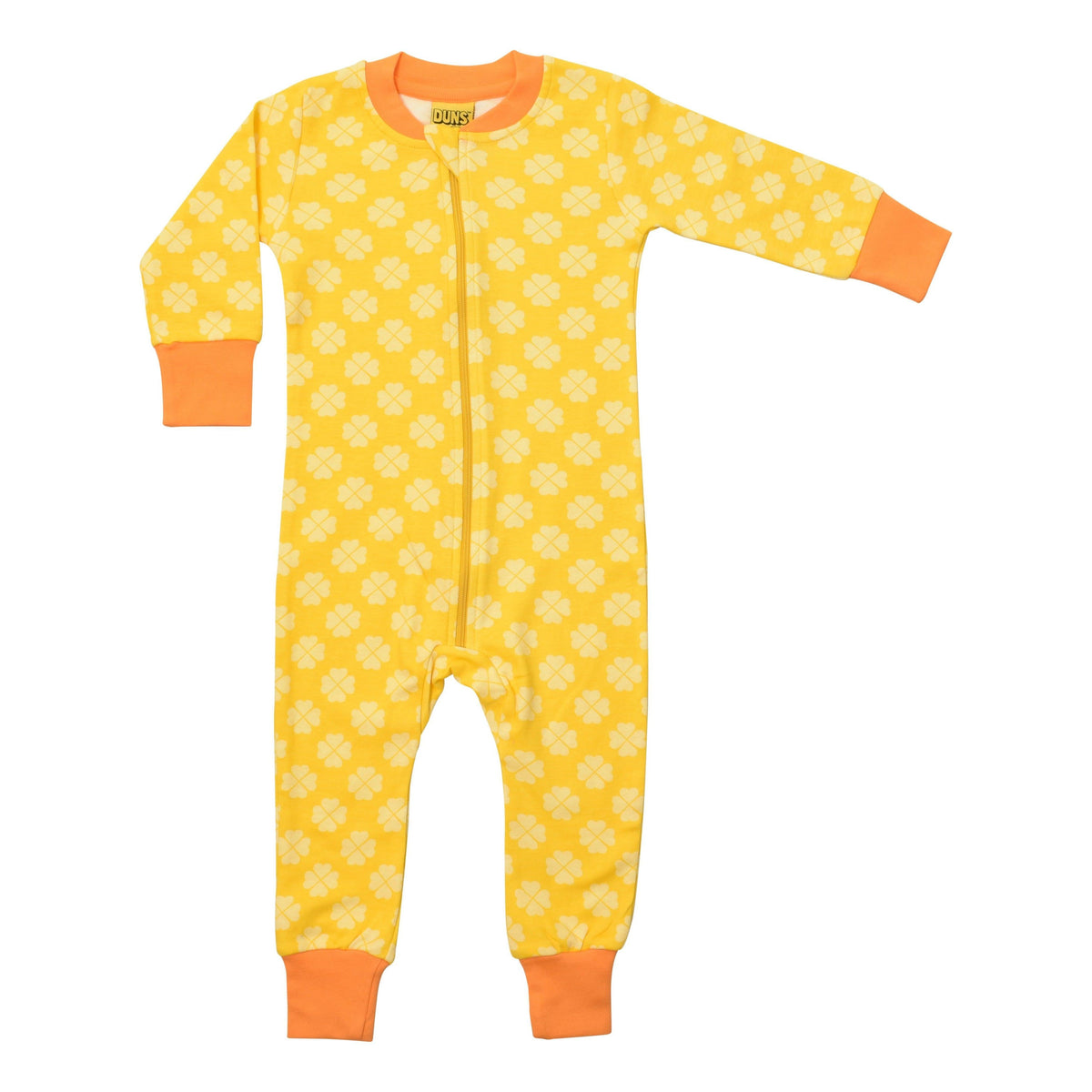 DUNS Sweden - Clover Dandelion Yellow Zip Suit