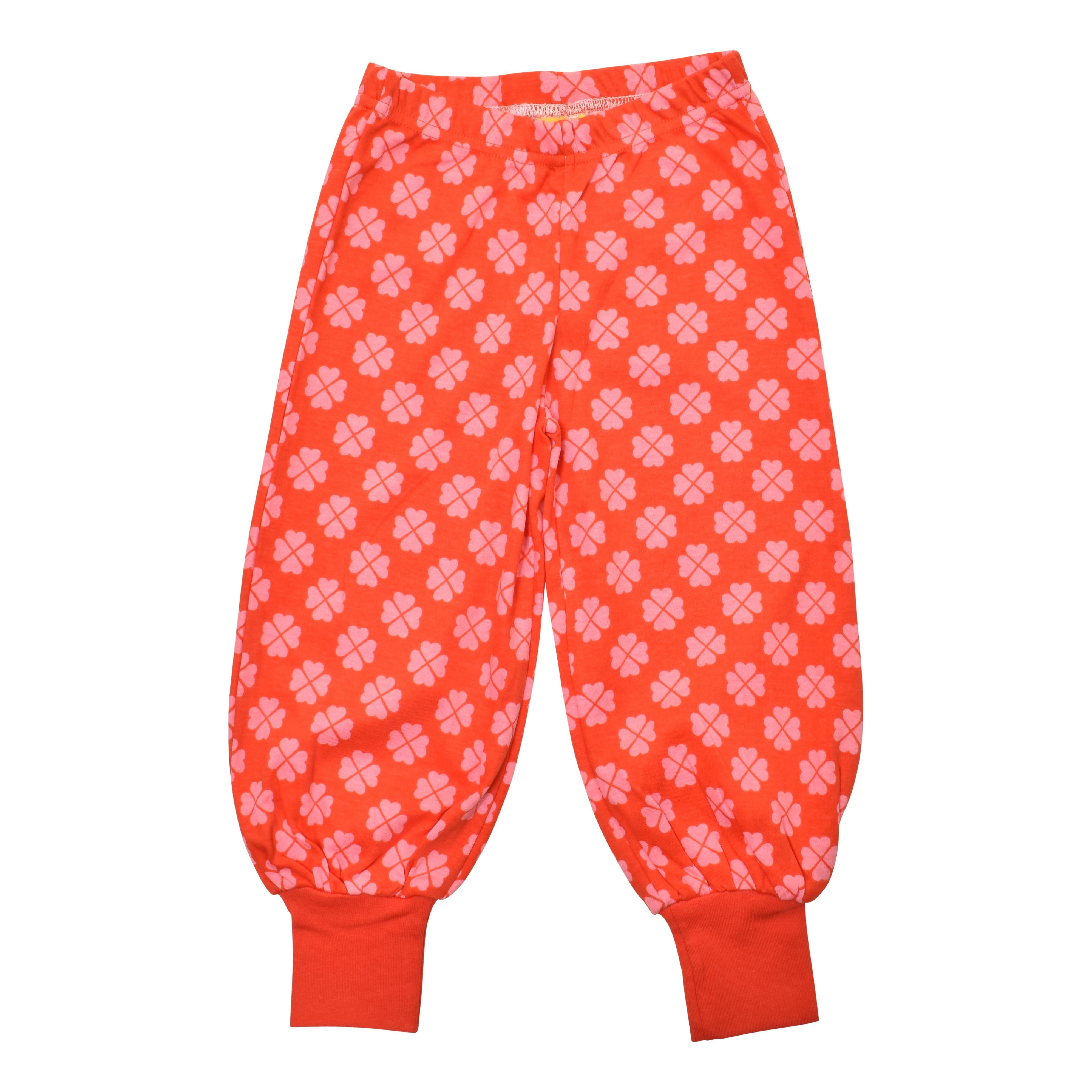 DUNS Sweden - Clover Red Pink Baggy Pants