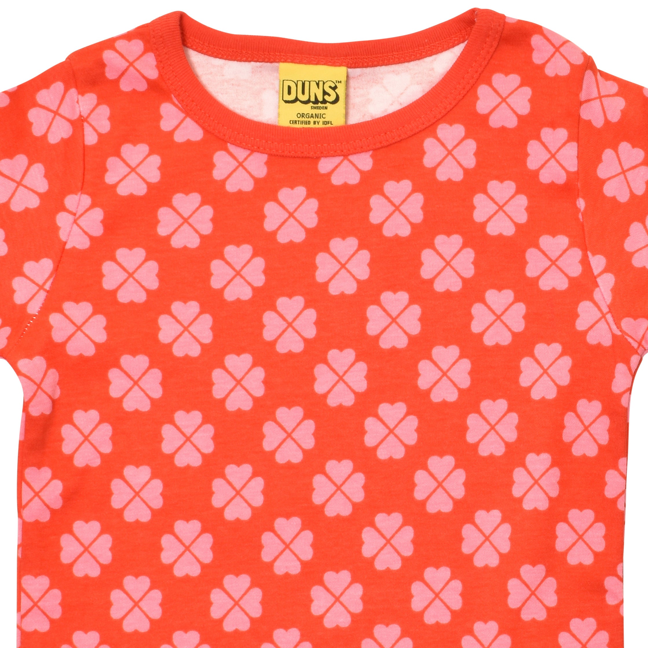 DUNS Sweden - Clover Red Pink Long Sleeved Top