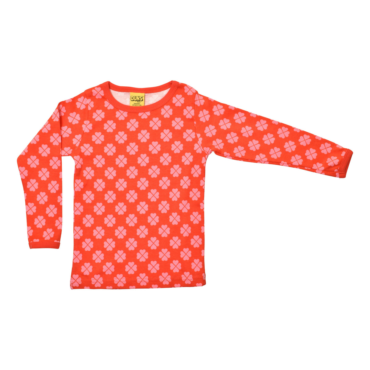 DUNS Sweden - Clover Red Pink Long Sleeved Top