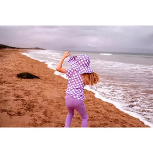 DUNS Sweden - Clover Sunhat (Violet Tulle) (1-4 Years)