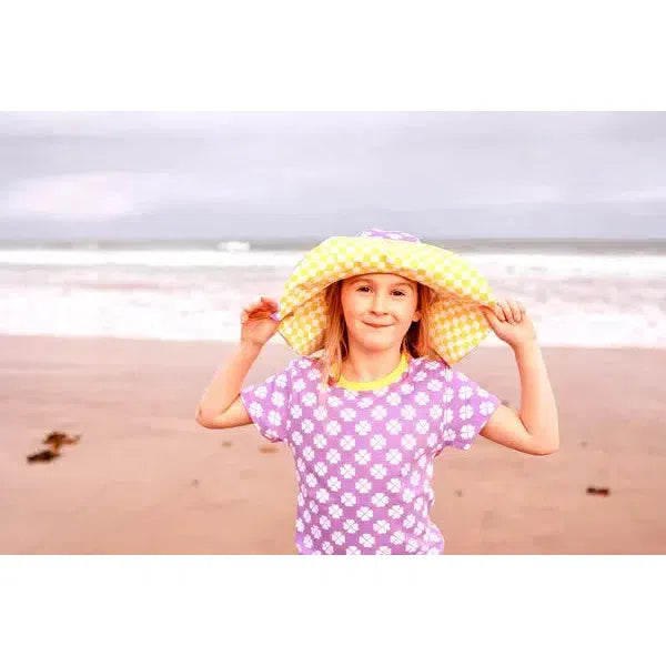 DUNS Sweden - Clover Sunhat (Violet Tulle) (1-4 Years)