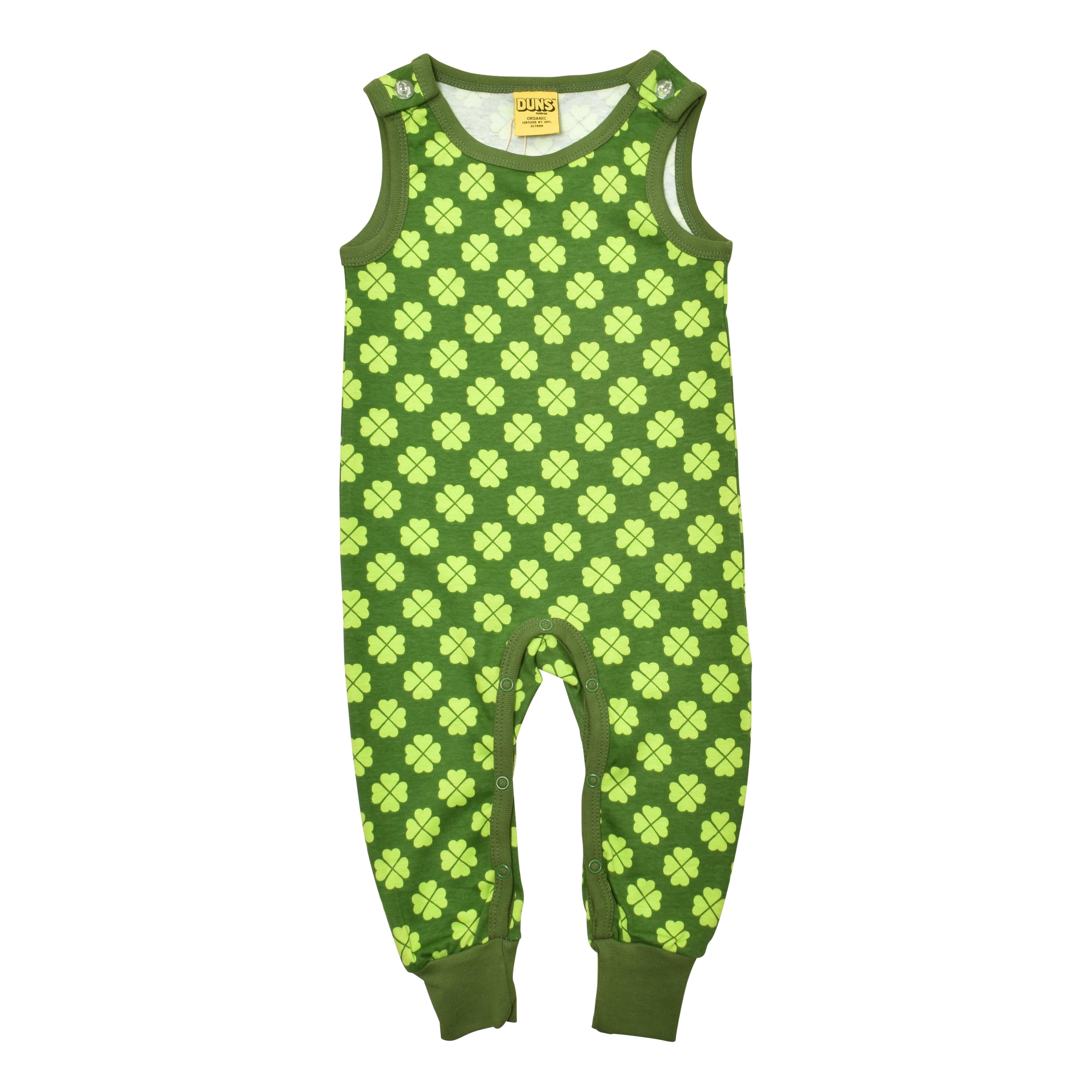 DUNS Sweden - Clover Treetop Green Dungarees