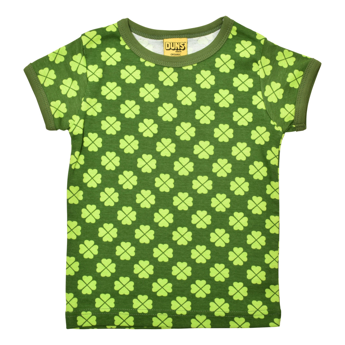 DUNS Sweden - Clover Treetop Green Short Sleeved Top