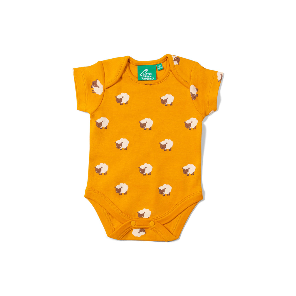 Little Green Radicals - Counting Sheep Body Top - 2 Pack