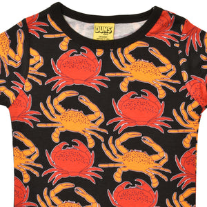 DUNS Sweden - Crab Black Short Sleeved Top