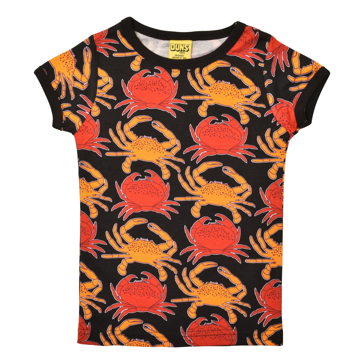 DUNS Sweden - Crab Black Short Sleeved Top