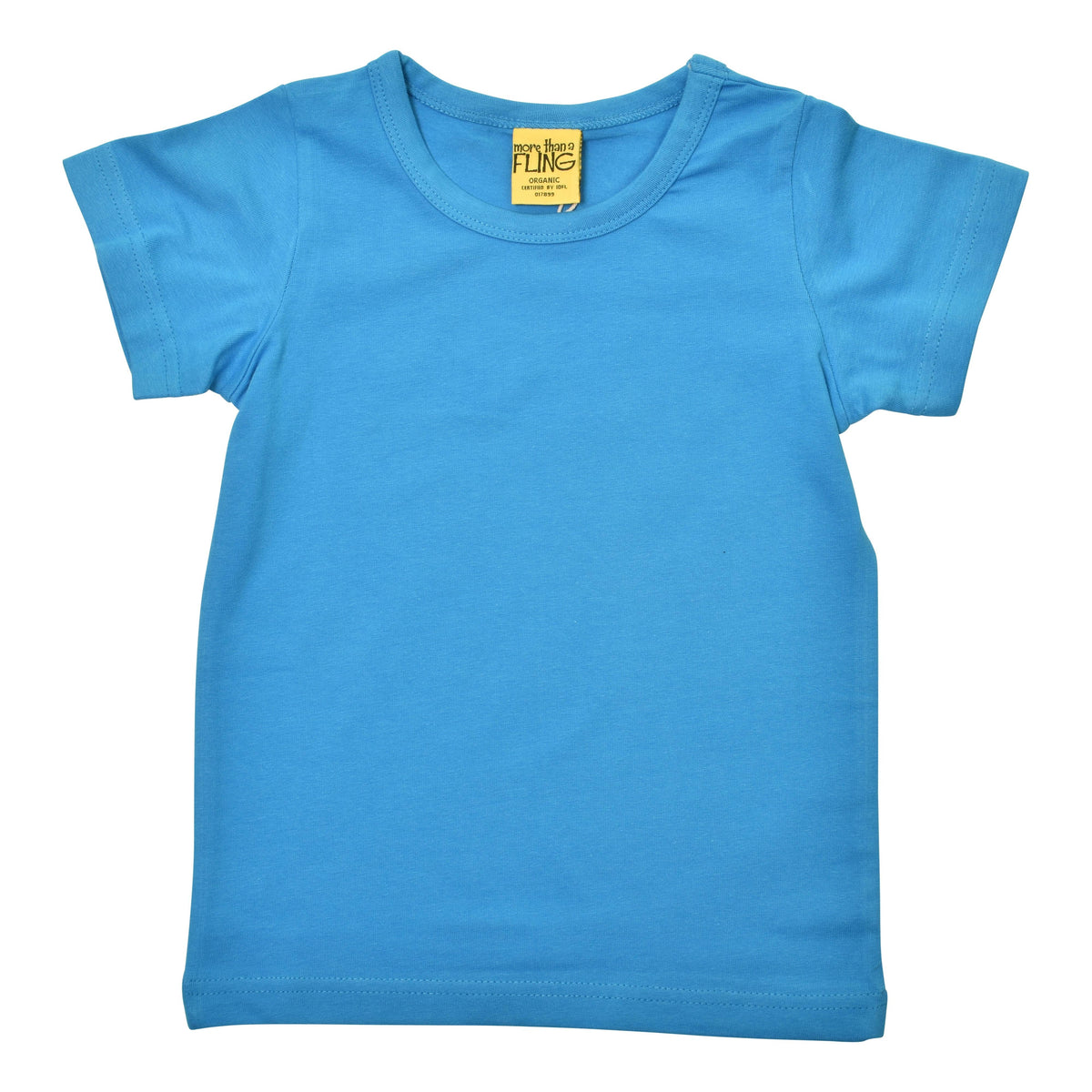 More Than A FLING - Dresden Blue Short Sleeved Top