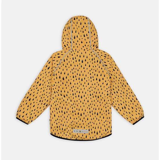 Muddy Puddles - EcoSplash Jacket (Mustard Raindrops) (3-4 years)