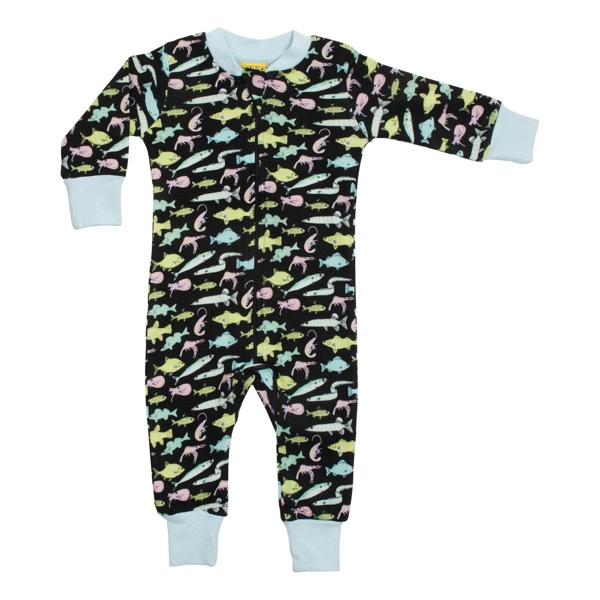 DUNS Sweden - Fish Zip Suit (Black)