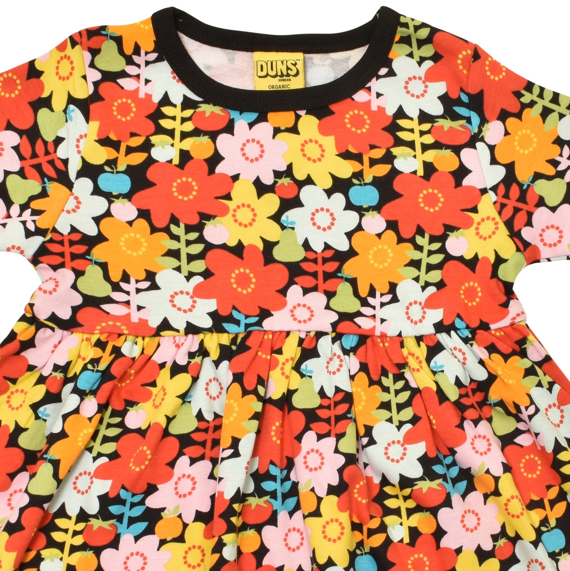 DUNS Sweden - Flowerpot Long Sleeved Gather Dress