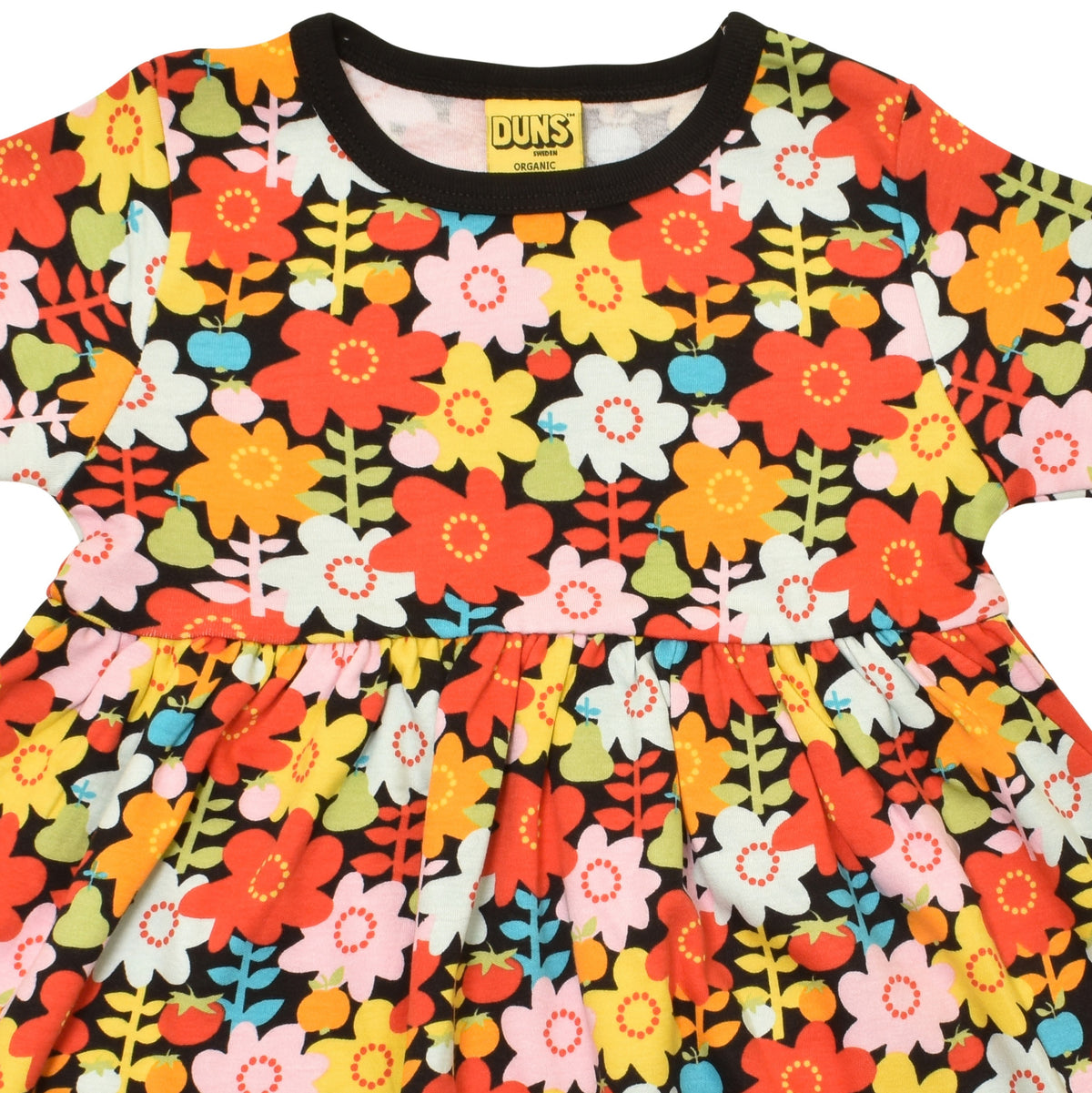 DUNS Sweden - Flowerpot Long Sleeved Gather Dress