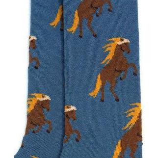 Fräulein Prusselise - Fräulein Prusselise Organic Knee High Socks - Horses