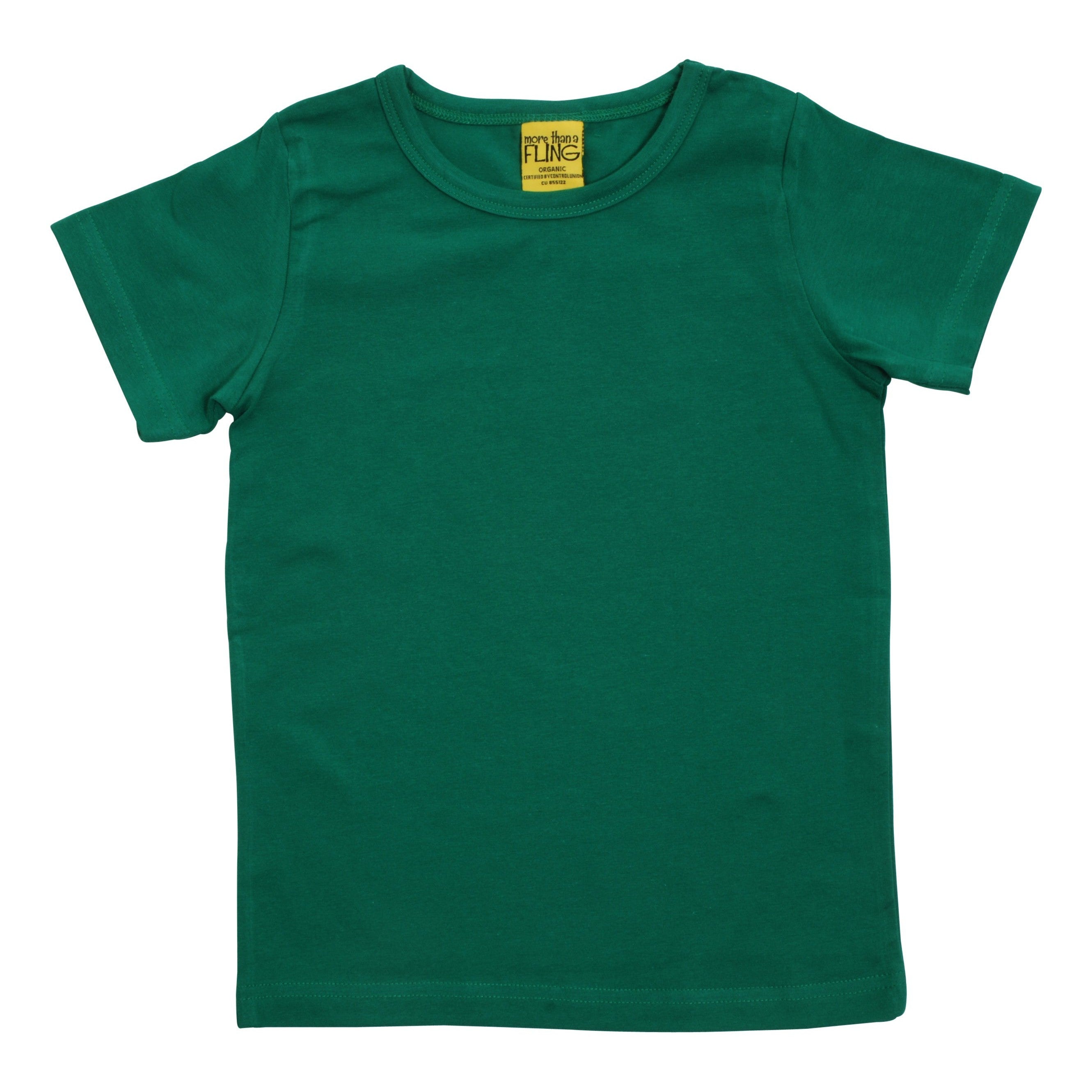 More Than A FLING - Galapagos Green Short Sleeved Top (2 - 4 Years)