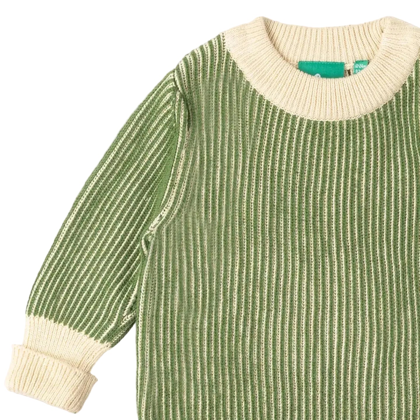 Little Green Radicals - Garden Green Knitted Jumper