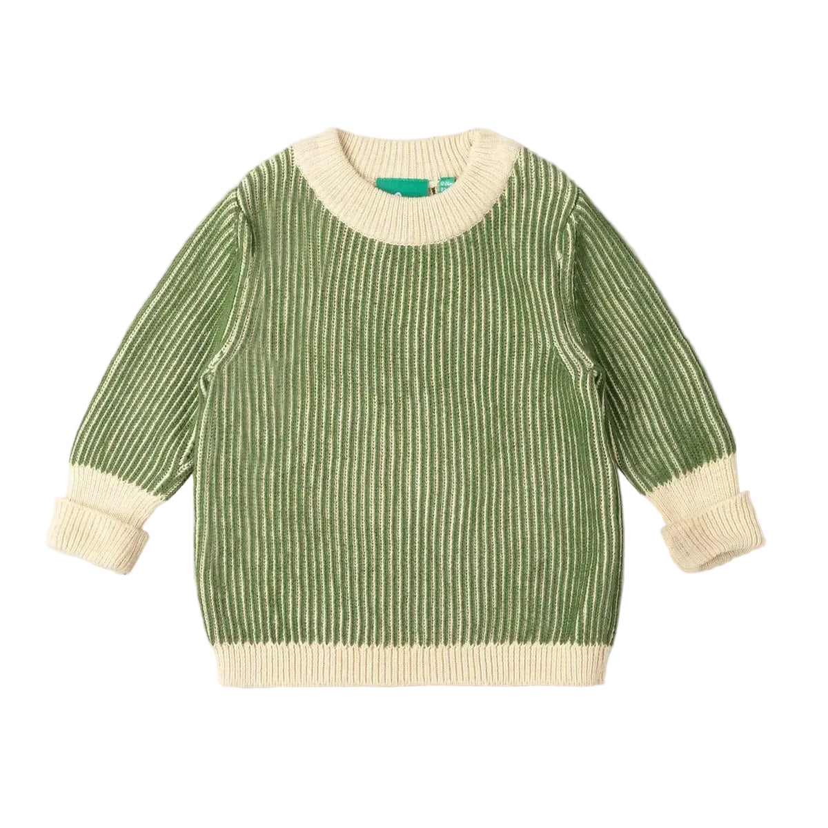 Little Green Radicals - Garden Green Knitted Jumper