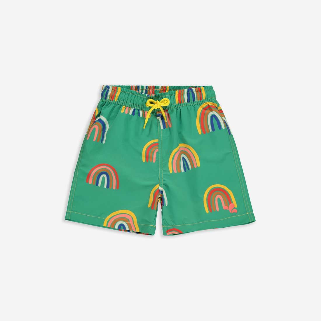 Muddy Puddles - Green Rainbow Shorts (12-18 Months)