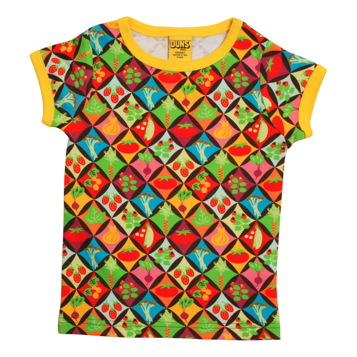 DUNS Sweden - Harlequin Veges Short Sleeved Top