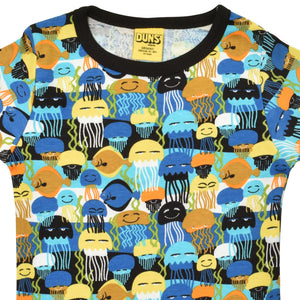 DUNS Sweden - Jellyfish Black Long Sleeved Top