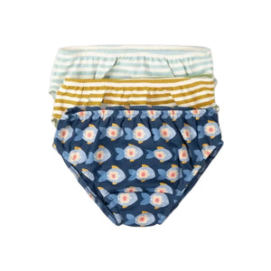 Little Green Radicals - Little Fish Underwear Set 3 Pack