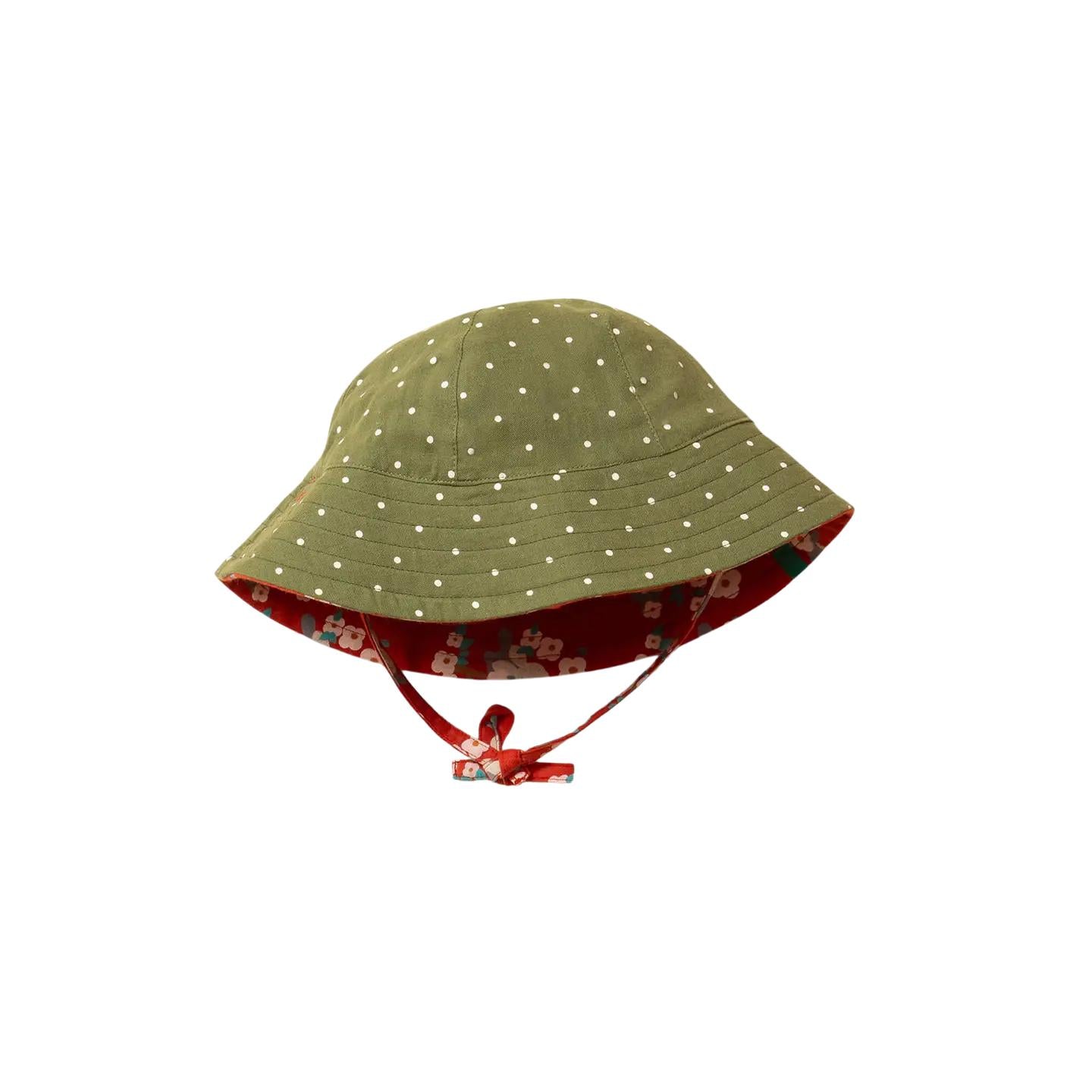Little Green Radicals - Little Rabbits Reversible Sunhat