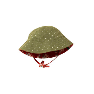 Little Green Radicals - Little Rabbits Reversible Sunhat