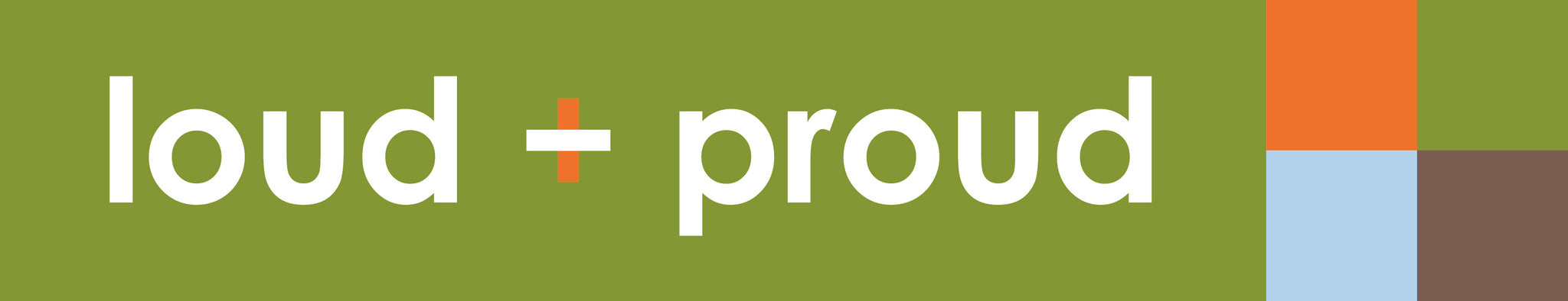 Loud + Proud Logo