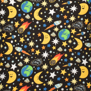 DUNS Sweden - Mother Earth Black Single Duvet Set