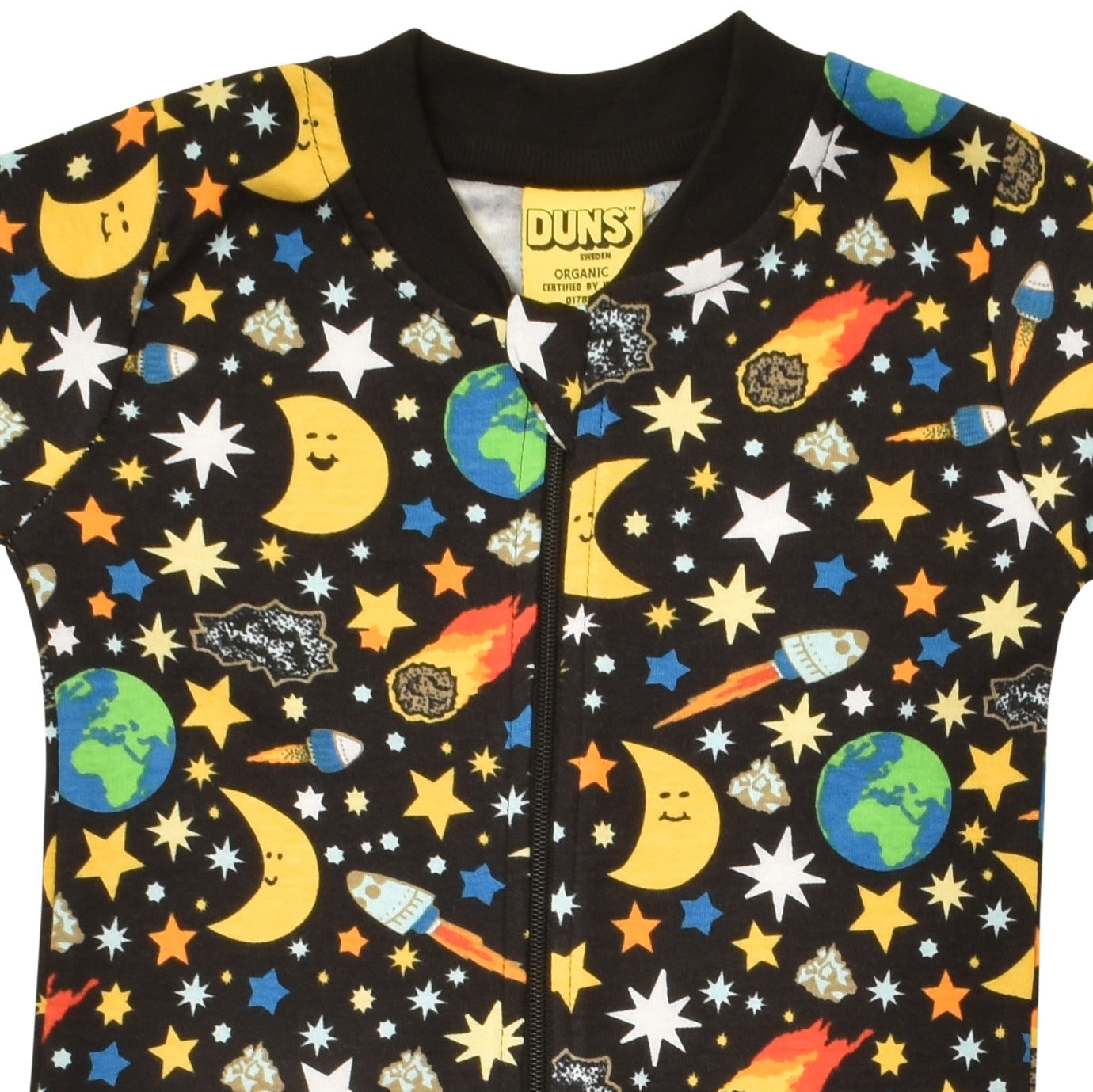 DUNS Sweden - Mother Earth Black Zip Suit