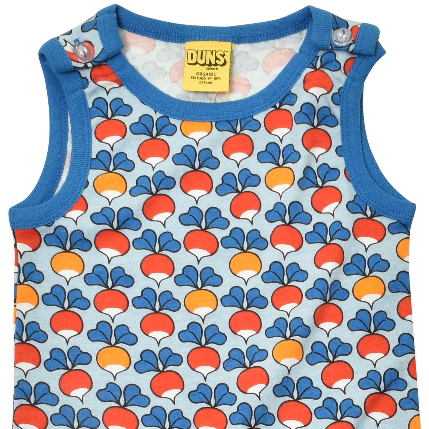 DUNS Sweden - Multi Radish Blue Dungarees