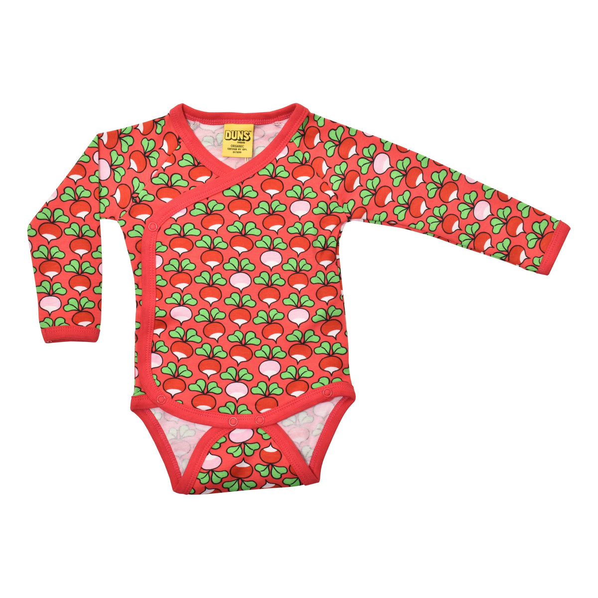 DUNS Sweden - Multi Radish Rouge Red Kimono Body Top