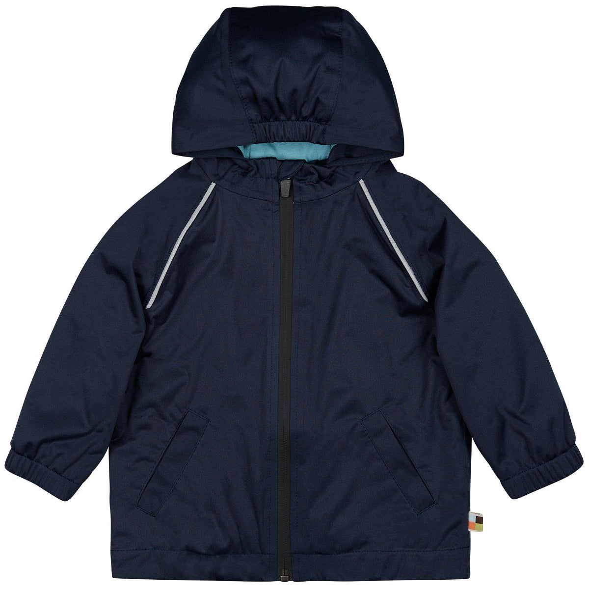 Loud + Proud - Navy Waterproof Jacket (9-12 Months)