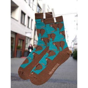 Fräulein Prusselise - Organic Crew Socks - Bears